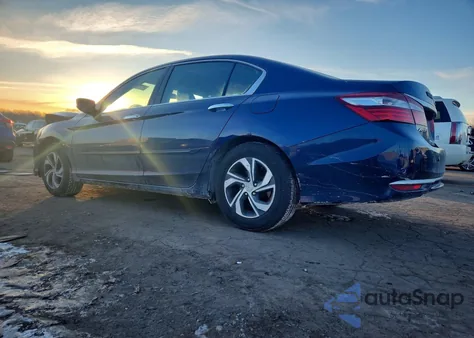 2016 Honda Accord Lx from USA, damaged, VIN 1HGCR2F37GA039707